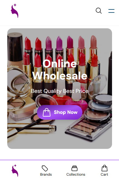 Screenshot of the Purple Face project